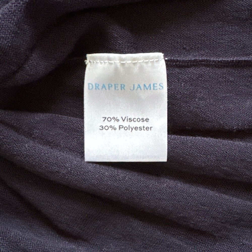 Draper James Knit Dress XXL Nautical Striped Ruffle Sleeve Pleated Skirt Stretch - Picture 12 of 13